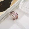 New jelly-colored diamond gemstone ring, sweet and colorful, cute and girlish resin bracelet ring set Application Scenario